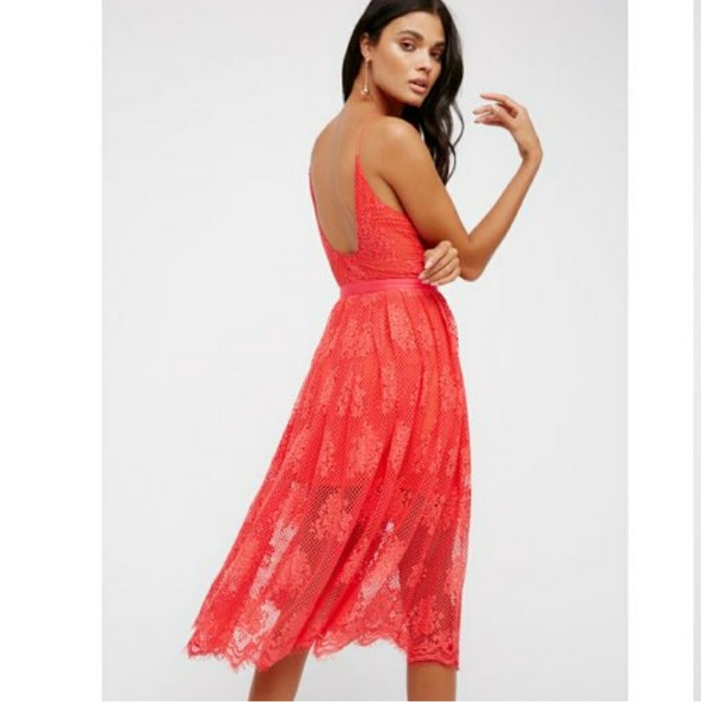Free People Matchpoint Midi Dress - Picture 4 of 5